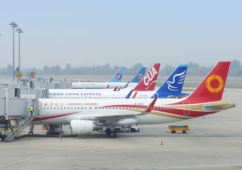 石家莊正定國際機場航班靠橋率95.27%,居千萬級機場前列。.jpg 石家莊正定國際機場航班靠橋率95.27%,居千萬級機場前列。.jpg